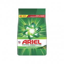 Detergent automat pudra Ariel Mountain Spring 2,6 Kg. 40 spalari